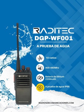 Radio de Comunicación - Raditec -DGP-WF001
